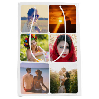 Fotomiddelgrote cadeautas uploaden