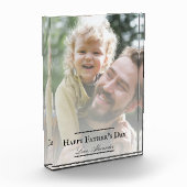 Fotominimalistisch Vaderdag Fotoblokken (Links)