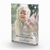 Fotominimalistisch Vaderdag Fotoblokken (Rechts)