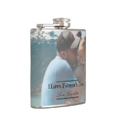 Fotominimalistisch Vaderdag Heupfles (Rechts)