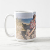 Fotominimalistisch Vaderdag Koffiemok (Links)