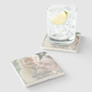 Fotominimalistisch Vaderdag Stenen Onderzetter