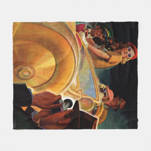 Fotomogelijkheid Fleece Deken (Voorkant (Horizontaal))