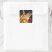 Fotomogelijkheid Vierkante Sticker (Tas)