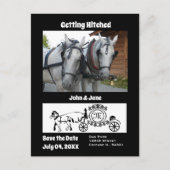 Fotomonogram voor Hittegardware Uitnodiging Briefkaart (Voorkant)