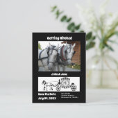 Fotomonogram voor Hittegardware Uitnodiging Briefkaart (Staand voorkant)