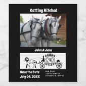 Fotomonogram voor Hittegardware Wijn Etiket (Enkel label)