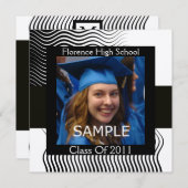 FOTOMONOGRAM, zwart wit Kaart (Voorkant / Achterkant)