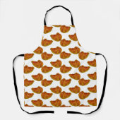 Fotomotiverpatroon croissant schort (Voorkant)