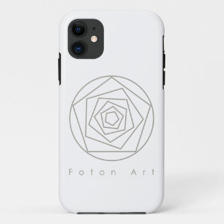 Foton Art Champagne iPhone 11 Hoesje