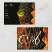 FOTON WAVES GEM monogram trilling Visitekaartje (Voorkant / Achterkant)