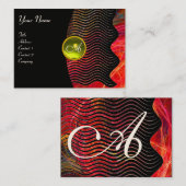 FOTON WAVES GEM monogram trilling Visitekaartje (Voorkant / Achterkant)