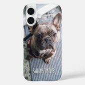 Fotonaam iPhone 16 Hoesje (Achterkant)