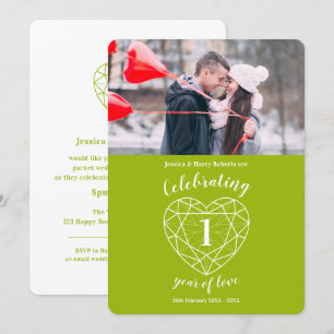 Fotonodigt uit tot 1 jaar na eerste verjaardag van kaart