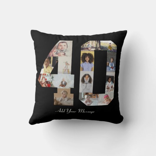Fotonummer 40 collage kussen (Achterkant)