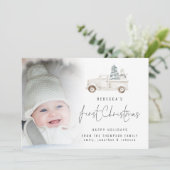 Fotooverlay Baby First Kersttruck (Staand voorkant)
