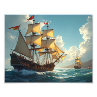 Fotopapier Fotovergroting - Columbus Day Foto Afdruk
