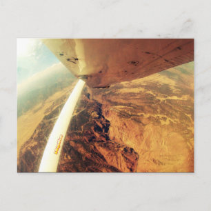 fotoperfecte kleine skydive briefkaart