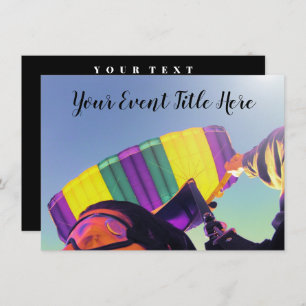 fotoperfecte skydiver kaart