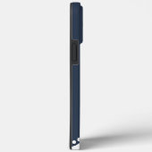  fotopettypografie moderne marineblauw Case-Mate iPhone case (Achterkant / Rechts)