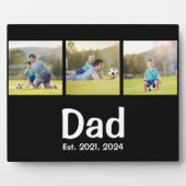 Fotoplaat 'Dad Established Script Black 3 Foto' (Voorkant)