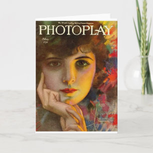Fotoplay tijdschriftcover voor 1923 kaart