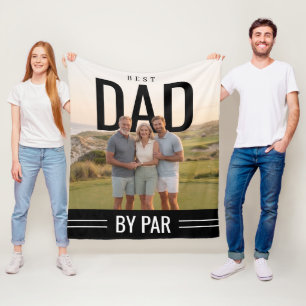 FotoPop Beste Papa Door Par Aangepaste Foto Fleece Deken