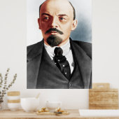 Fotoportret Lenin Poster (Keuken)