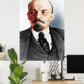 Fotoportret Lenin Poster (Thuiskantoor)