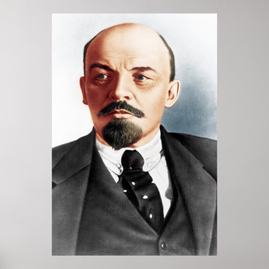 Fotoportret Lenin Poster (Voorkant)