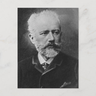 Fotoportret Tchaikovsky Briefkaart