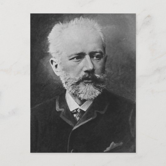 Fotoportret Tchaikovsky Briefkaart (Voorkant)