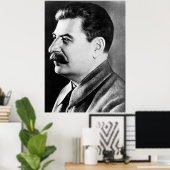 Fotoportret van Stalin Poster (Thuiskantoor)