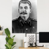 Fotoportret van Stalin Poster (Thuiskantoor)
