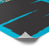 Fotopresentator van de maandelijkse opname poster (Hoek)