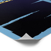 Fotopresentator van de maandelijkse opname poster (Hoek)