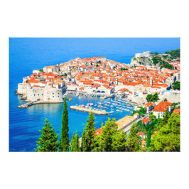 Fotoprint Dubrovnik Kroatië Foto Afdruk