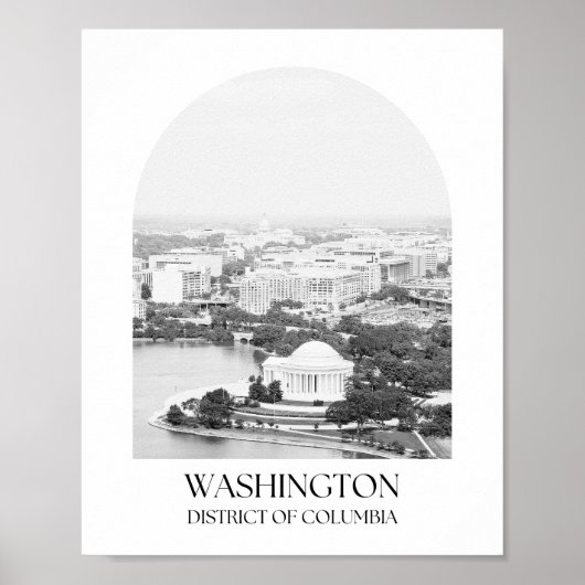 Fotoprint van Washington DC Arch Poster (Voorkant)