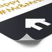 Fotoprop voor Lijst van sociale media Poster (Hoek)