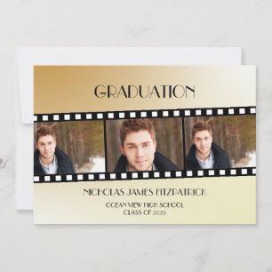 Fotopublicatie filmstrip Foto Afstuderen Save The Date