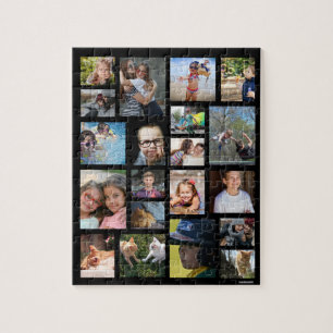 Fotopuzzel met 20 Sjablonen - HAMbWG Legpuzzel