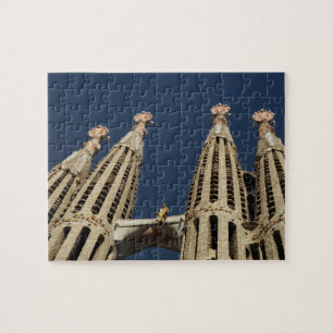 Fotopuzzel van Barcelona met cadeaudoos Legpuzzel