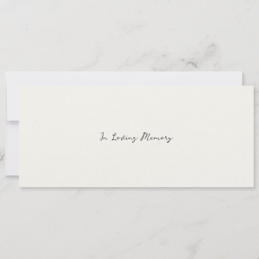 Fotoquote Viering van het leven begrafenis bladwij (Achterkant)