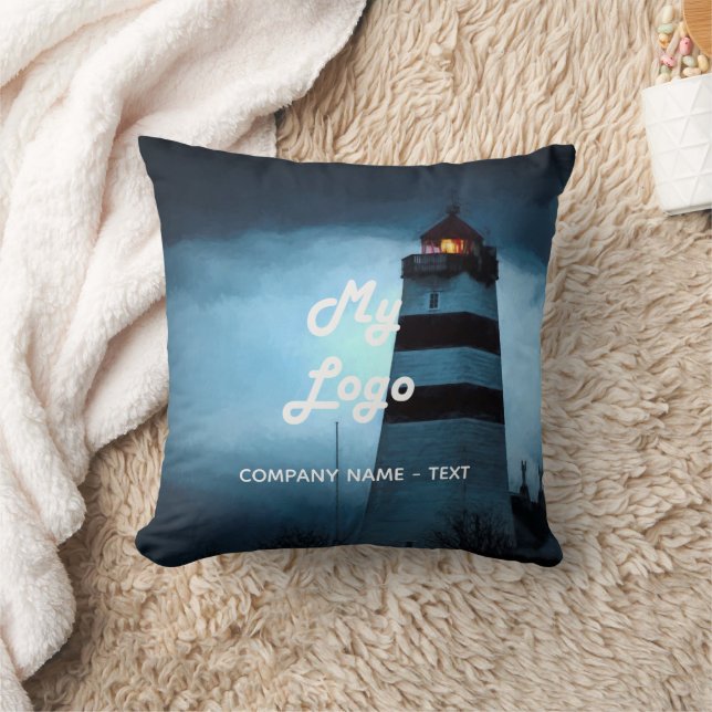 Fotoreistoerisme voor zakelijk logo werpt kussen o (Deken)