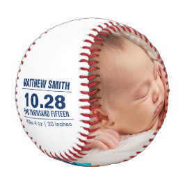 Foto's Aankondiging van honkbal-Baby op maat