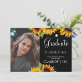 Foto's afstuderen bekendmaking kaart (Staand voorkant)