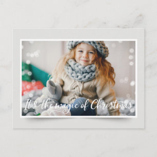 Foto's en spaarkjes voor gezinnen   Magische feest Briefkaart