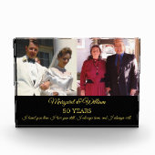 Foto's Gold Text Jubileum Foto (Voorkant)