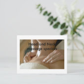 Foto's massage en carrosserie briefkaart (Staand voorkant)