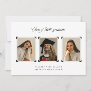Foto's met Album Corners Afstuderen aankondiging